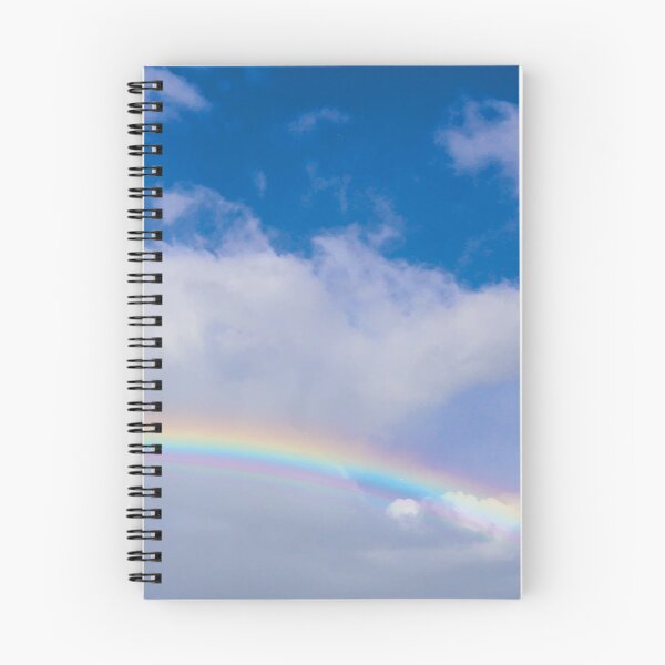 Item preview, Rainbow Against a Cloudy Blue Sky designed and sold by Maddy the Maker.