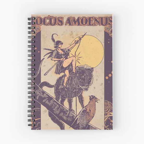 Item preview, 'Locus amoenus' latin bucolic sentence designed and sold by Filologica.