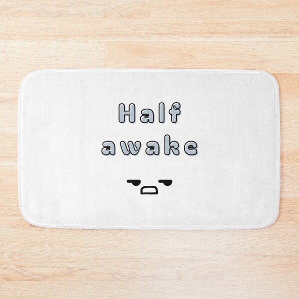 Item preview, Half Awake – Low Battery Club Winter Edition Meme Design designed and sold by mintmono-studio.