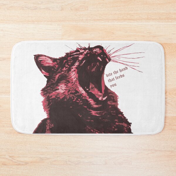 Item preview, Bite the hand that feeds you (pink digital) designed and sold by Gothicbug1031.