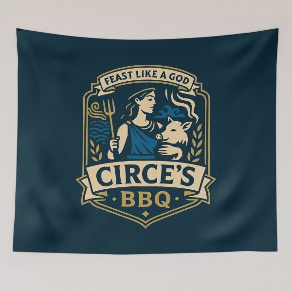 Item preview, Circe's BBQ designed and sold by Coconautica.
