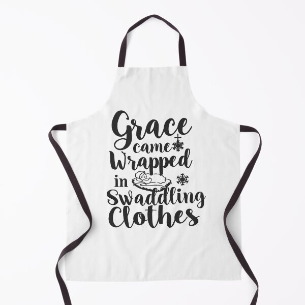 Item preview, Grace Came Wrapped In Swaddling Clothes Christmas Design designed and sold by TrueImage1.