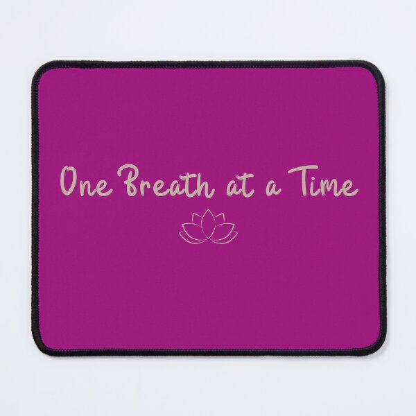 Item preview, One Breath at a Time (Minimal Calm Script) designed and sold by FLOOVOStudio.