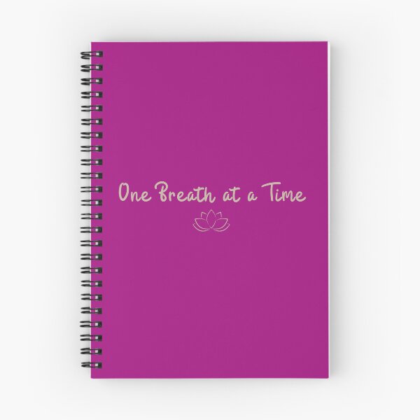 Item preview, One Breath at a Time (Minimal Calm Script) designed and sold by FLOOVOStudio.
