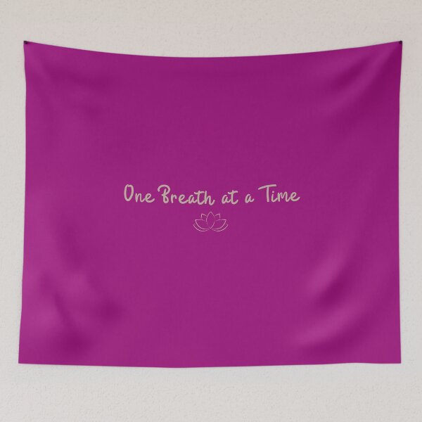 Item preview, One Breath at a Time (Minimal Calm Script) designed and sold by FLOOVOStudio.