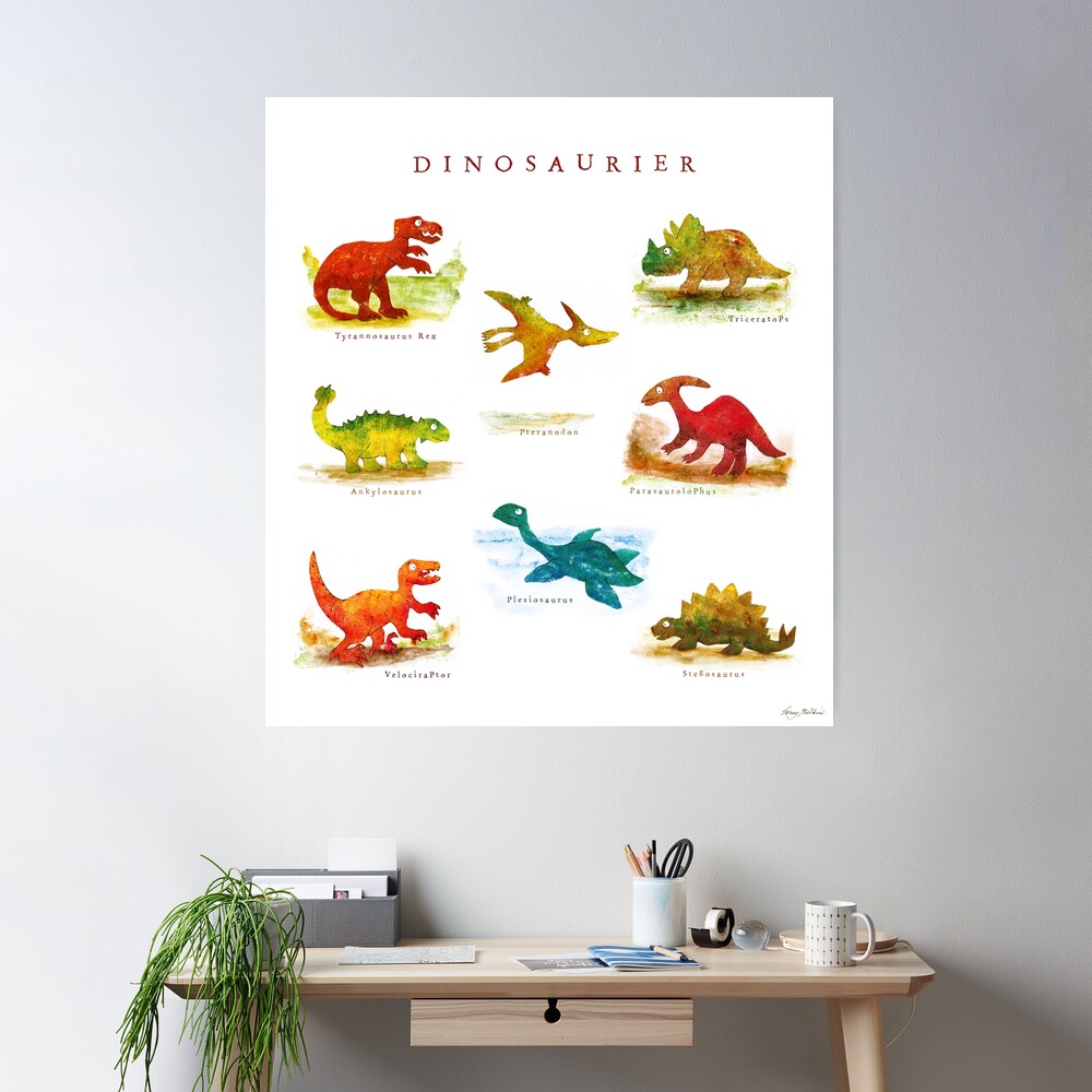 Dinosaurier Poster