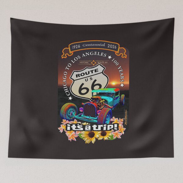 Item preview, Route 66 Centennial - Psychedelic Rat Rod - It's a Trip! designed and sold by George Brudos.