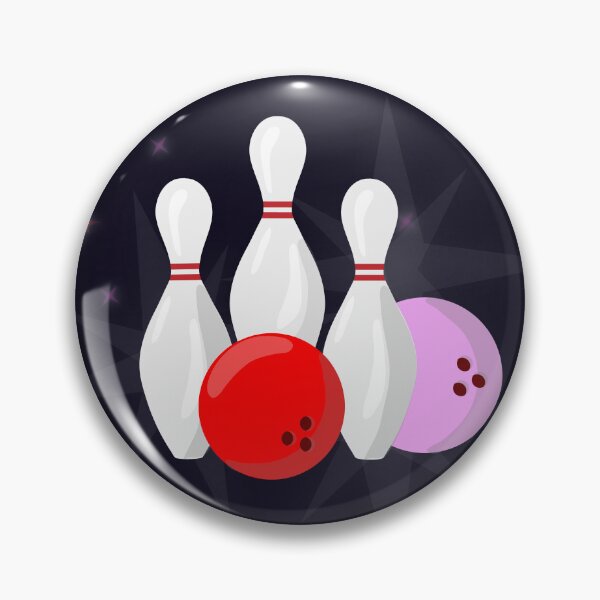 Artikelvorschau, Bowling Glow entworfen und verkauft von Woolpixel.