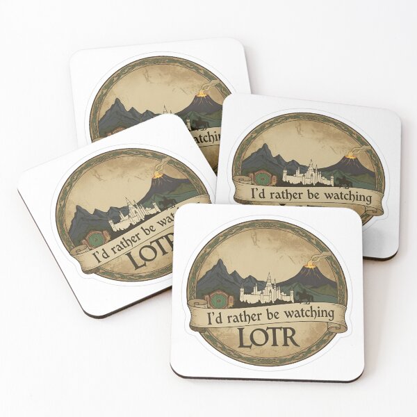 Item preview, I'd Rather Be Watching LOTR designed and sold by The Painted Topaz.
