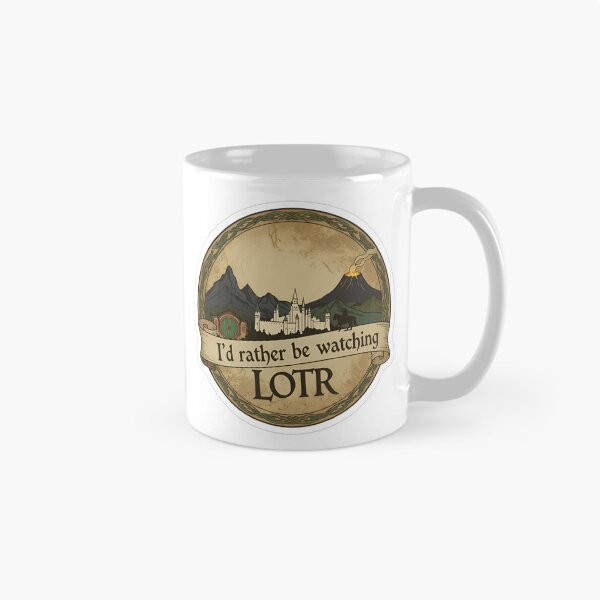 Item preview, I'd Rather Be Watching LOTR designed and sold by The Painted Topaz.