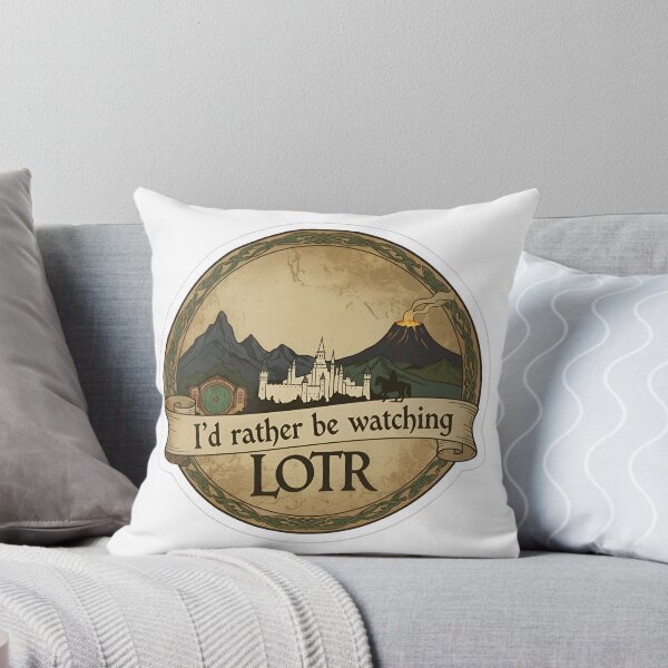 Item preview, I'd Rather Be Watching LOTR designed and sold by The Painted Topaz.