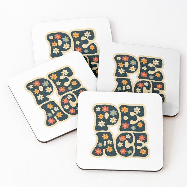 Item preview, Peace in Bloom – Floral Multilingual Design designed and sold by luckyyouth.