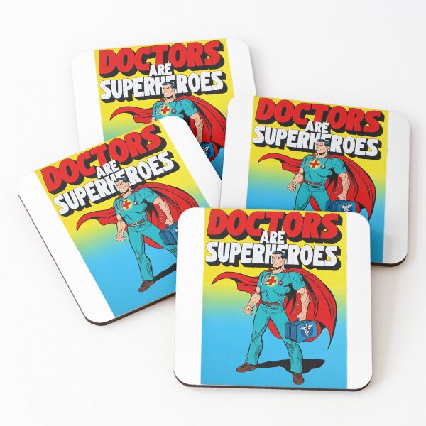 Item preview, Doctors Are Superheroes Healthcare designed and sold by HaarlemPinupParadise.
