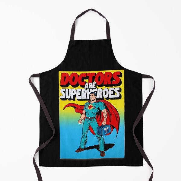 Item preview, Doctors Are Superheroes Healthcare designed and sold by HaarlemPinupParadise.