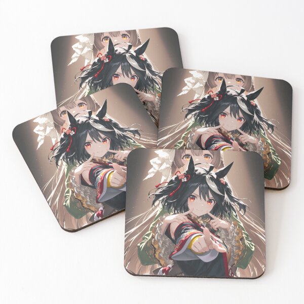 Item preview, Kitasan Black Uma Musume Pretty Derby Duo Performance Anime Girl designed and sold by Raslbazola.