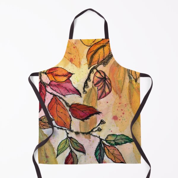 Artikelvorschau, Herbstlaub Aquarell entworfen und verkauft von Watercolor Trove.