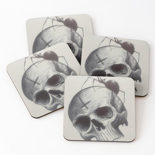 Item preview, Spider skull designed and sold by Ellenoir13.