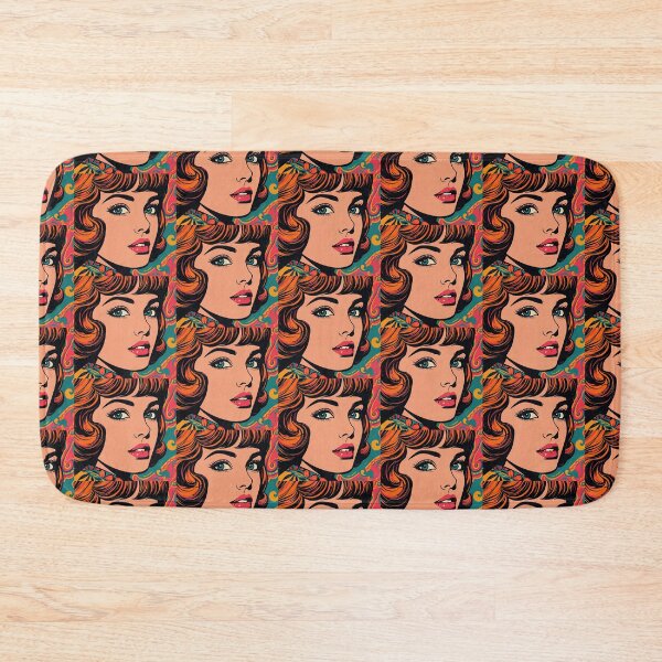 Item preview, Redhead Pretty Retro Girl designed and sold by Vintage City.