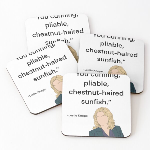 Item preview, Leslie Knope Quote, sunfish designed and sold by Alyssabutcherart.