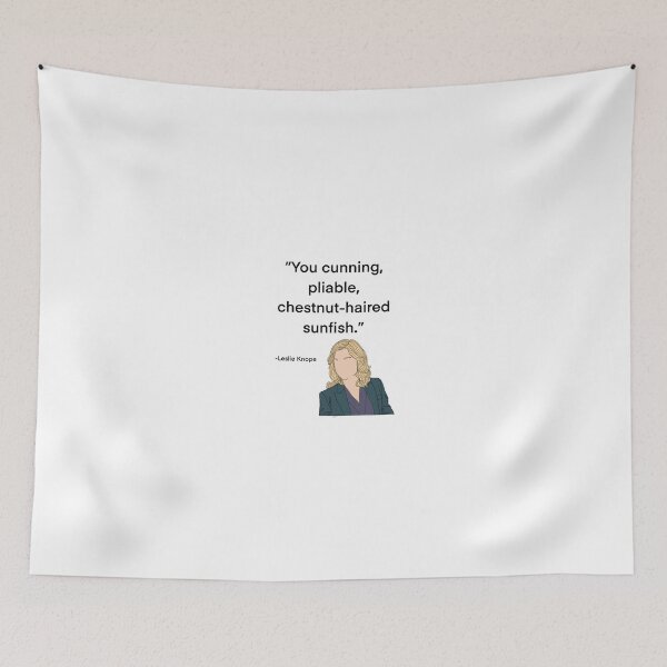 Item preview, Leslie Knope Quote, sunfish designed and sold by Alyssabutcherart.