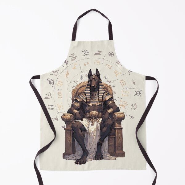 Item preview, Throne of the Egyptian dog Anubis designed and sold by Way-Of-Art.