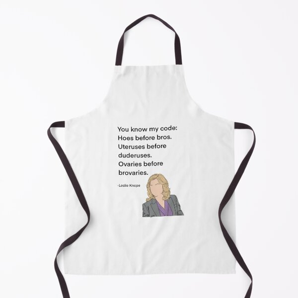 Item preview, Leslie Knope Quote, hoes before bros designed and sold by Alyssabutcherart.
