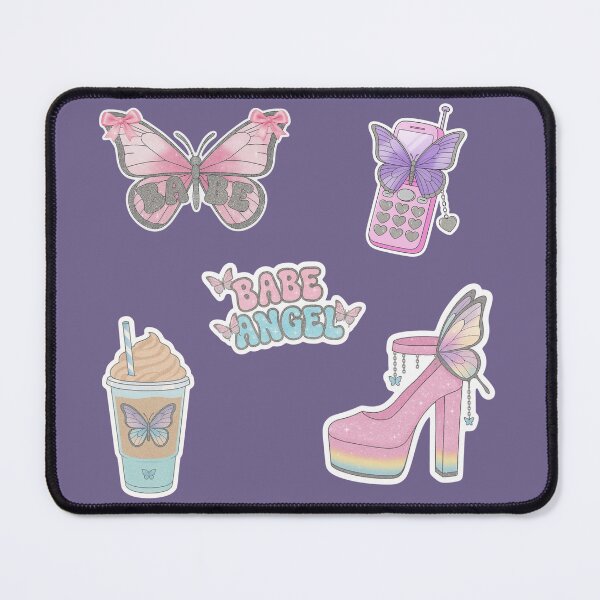 Item preview, Y2K Babe Angel Café Sticker Set #3 designed and sold by Arts4U.