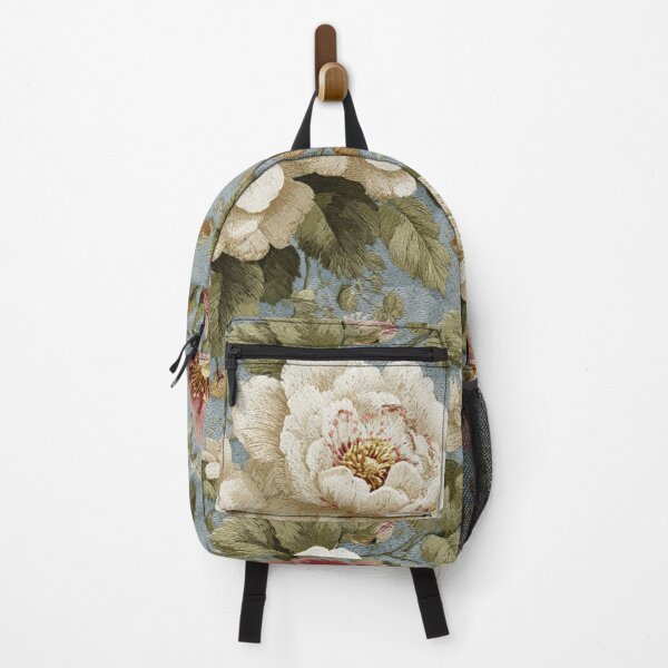 Item preview, Vintage Rose Floral  | Blue Floral Curtain Panel designed and sold by CraftedHome.
