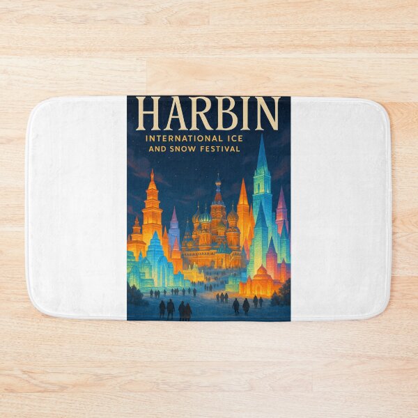 Item preview, Harbin International Ice and Snow Festival Night View designed and sold by Aryabek.