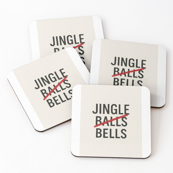 Item preview, Funny Bold Jingle Balls Holiday Card designed and sold by Aryabek.