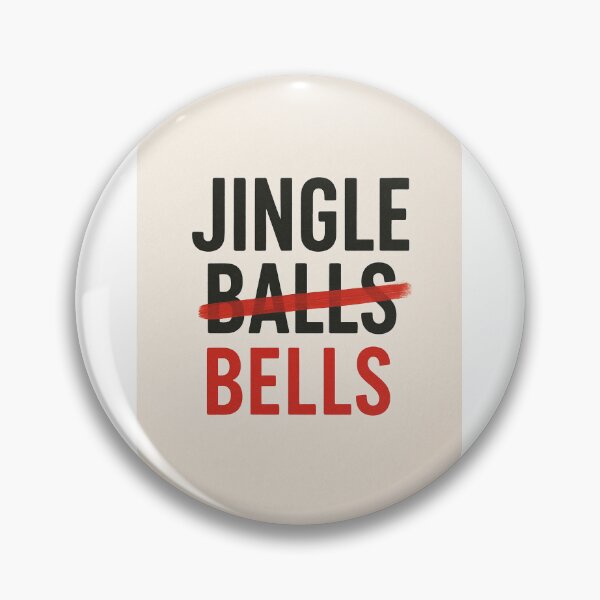 Item preview, Jingle Balls Funny Holiday Card with Word Switch designed and sold by Aryabek.