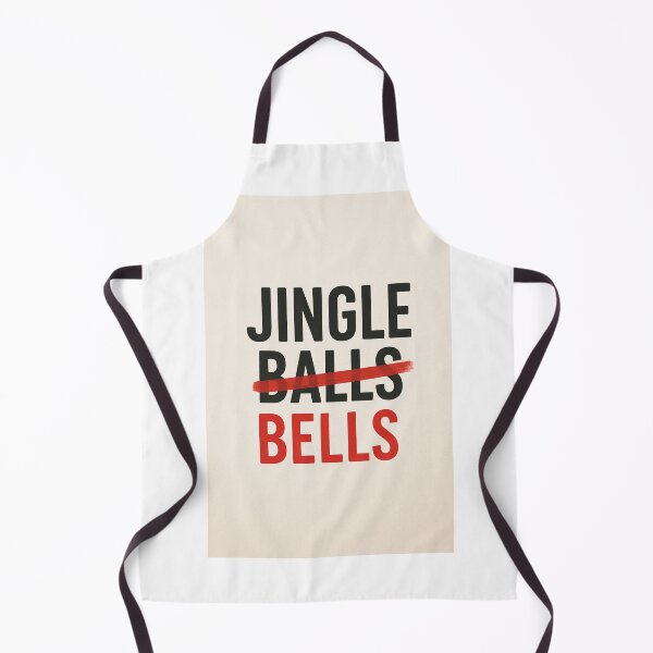 Item preview, Jingle Balls Funny Holiday Card with Word Switch designed and sold by Aryabek.