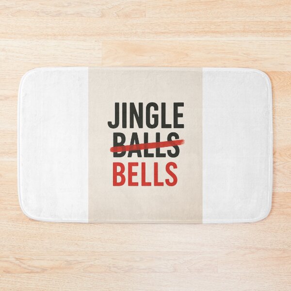 Item preview, Jingle Balls Funny Holiday Card with Word Switch designed and sold by Aryabek.
