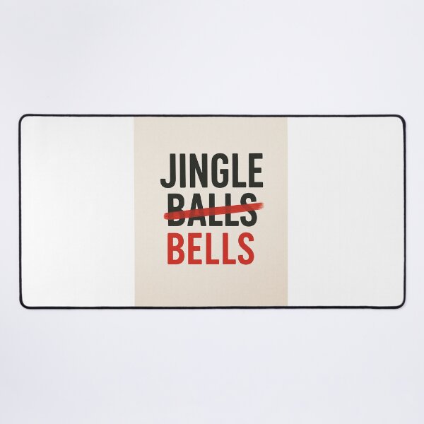 Item preview, Jingle Balls Funny Holiday Card with Word Switch designed and sold by Aryabek.