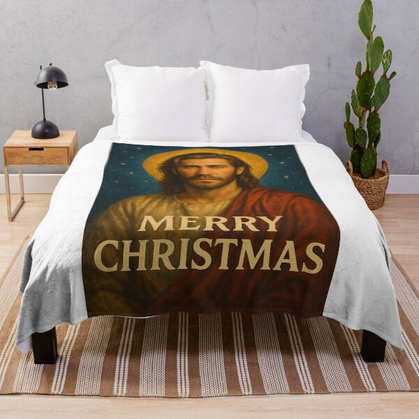 Item preview, Jake Gyllenhaal Sacred Christmas Card designed and sold by Aryabek.