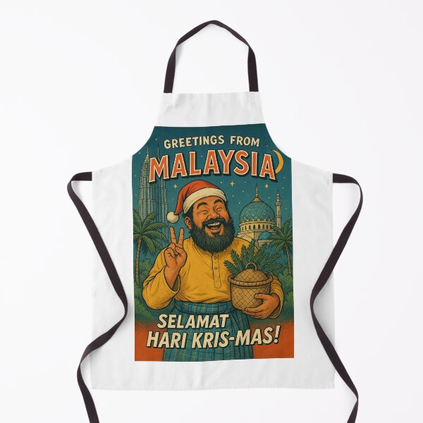 Item preview, Selamat Hari Kris-Mas from Malaysia Holiday Card designed and sold by Aryabek.
