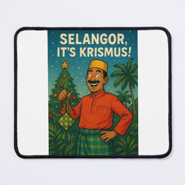 Item preview, Selangor Krismus Greeting Card with Ketupat designed and sold by Aryabek.