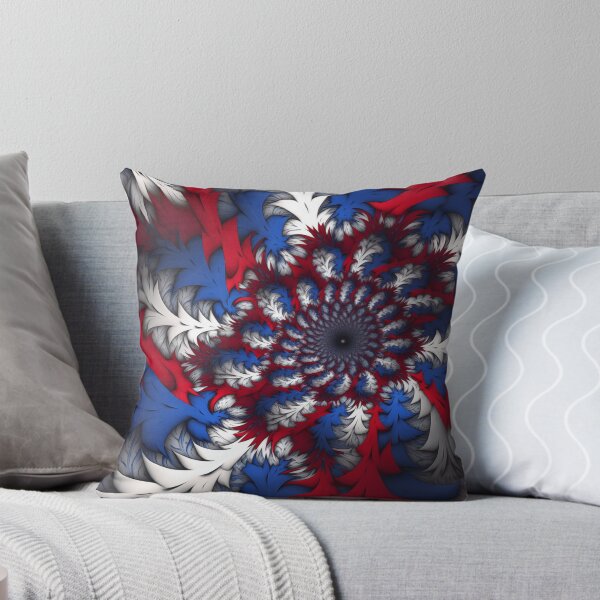 Item preview, Red, White, and Blue, Psychedelic Fractal 1 designed and sold by RedHandedOD.