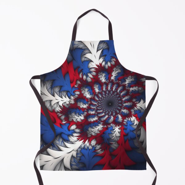 Item preview, Red, White, and Blue, Psychedelic Fractal 1 designed and sold by RedHandedOD.