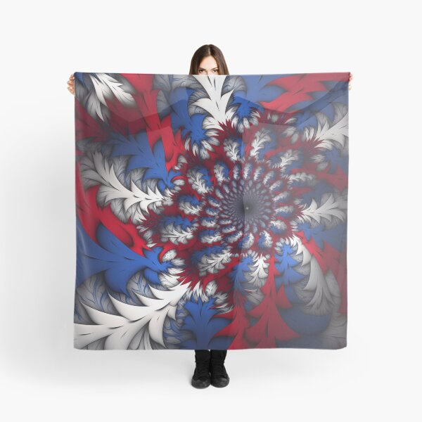 Item preview, Red, White, and Blue, Psychedelic Fractal 1 designed and sold by RedHandedOD.