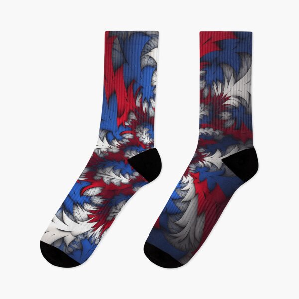 Item preview, Red, White, and Blue, Psychedelic Fractal 1 designed and sold by RedHandedOD.