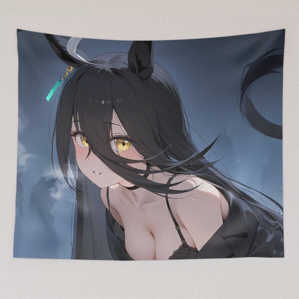 Aperçu de l'œuvre Manhattan Cafe Soft Gaze Mystery Uma Musume Pretty Derby Anime créée et vendue par Raslbazola.
