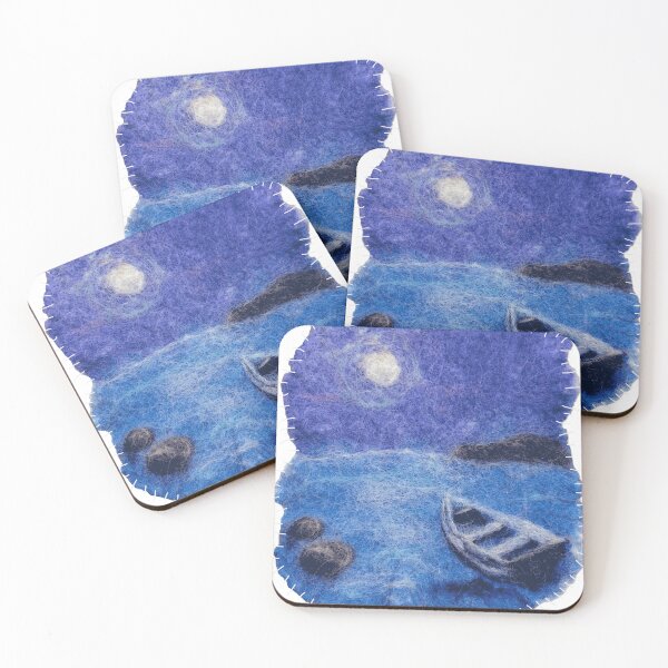 Item preview, Moonlit Woolen Voyage designed and sold by Woolpixel.