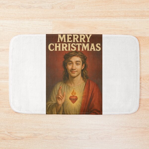 Item preview, Stray Kids Bang Chan As Jesus Merry Christmas Card designed and sold by Places On Earth.