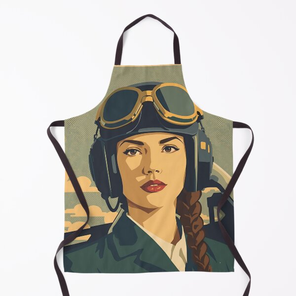Item preview, Vintage female pilot designed and sold by Vintage City.