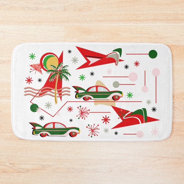 Item preview, Retro Christmas Holiday Drive designed and sold by Sharon Schwalbe.
