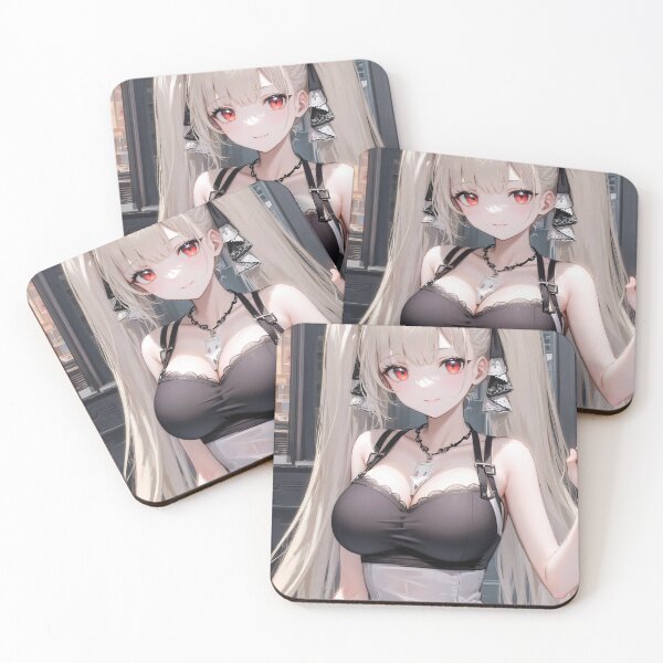 Item preview, Chica anime moderna y formidable de Azur Lane con un atuendo elegante designed and sold by Raslbazola.