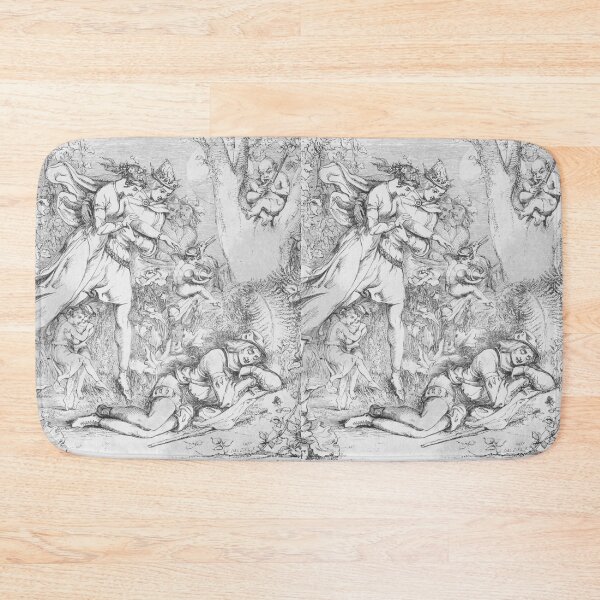 Item preview, 'A midsummer night's dream' by William Shakespeare. Puck, Oberon, Titania designed and sold by Filologica.
