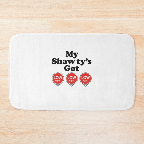 Item preview, My Shawty’s Got Low mg/dL | Funny Diabetes Awareness T-Shirt designed and sold by DailyDrivesct.