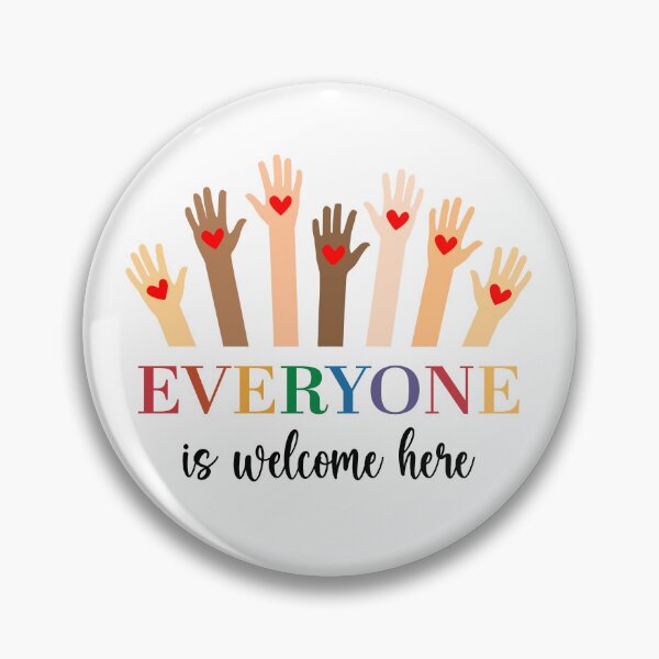 Item preview, Everyone Is Welcome Here designed and sold by studionelloe.